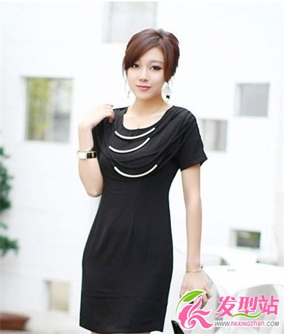 女生<em>直发</em>怎么扎好看 气质盘发更有<em>女人</em>味_盘发