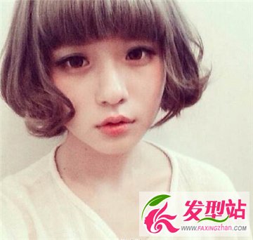 2015最新女生短发发型 可爱清新韩范-女生短发