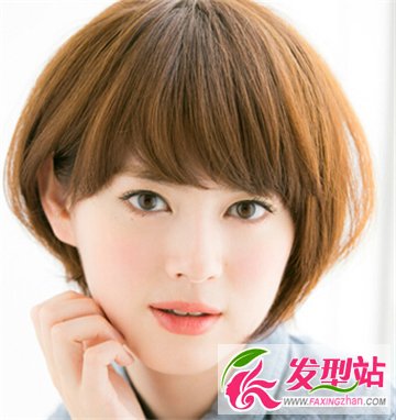 日系女短发发型图片 个性造型时尚吸睛-短发发