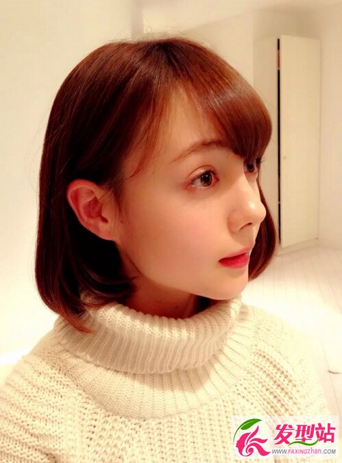 2016韩国女生流行短发 最新短发染发颜色图片