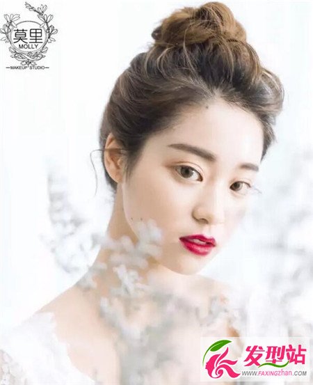 韩式新娘发型 曼妙白纱造型