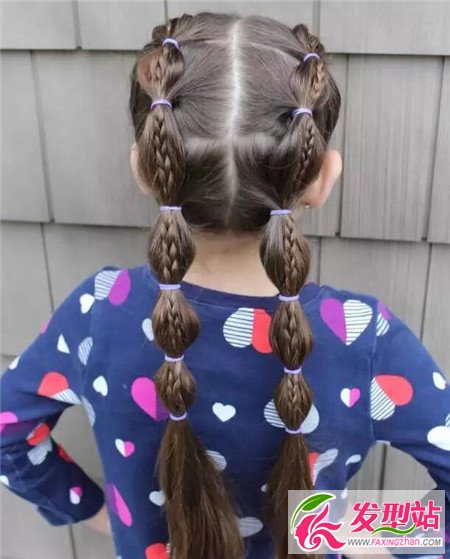 小女神发型集 9款小女孩编发-儿童发型-发型站