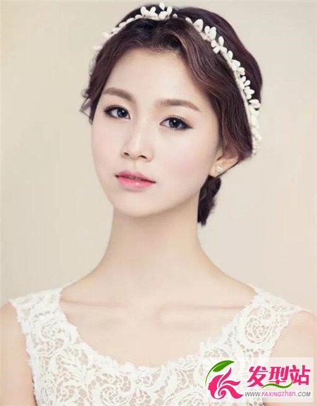 最新韩式新娘造型图片_2018最新韩式婚纱造型(3)