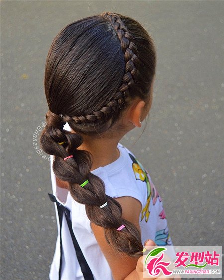最新小女孩编发 100款精美儿童发型-儿童发型