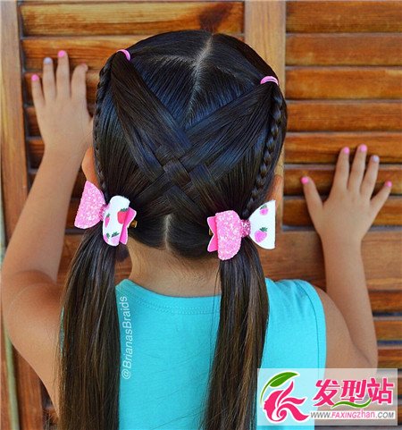 最新小女孩编发 100款精美儿童发型-儿童发型