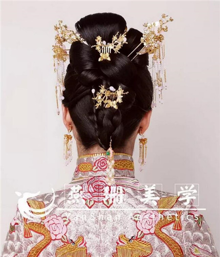 秀禾新娘造型 古典中式婚礼写真-场合发型-发型