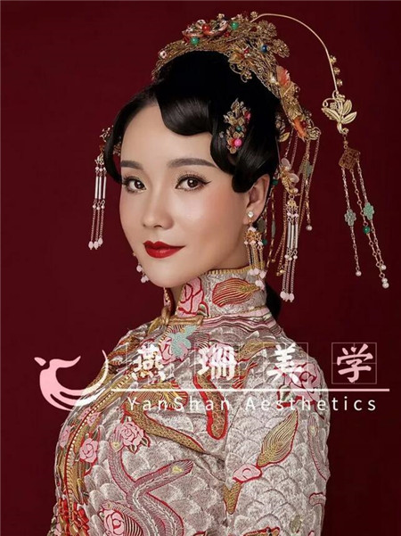 秀禾新娘造型 古典中式婚礼写真-场合发型-发型
