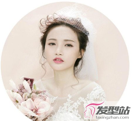 2018韩式新娘发型 流行公主清新风格