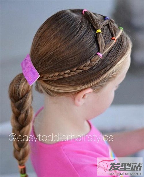 小女孩发型绑扎方法简单又好看 漂亮儿童发型大全