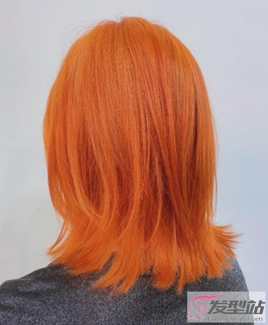 2021橘色系头发造型跟着这么染时髦又吸睛