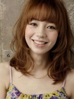 妩媚气质 中长发波波头