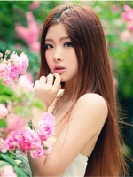 长发女生清爽离子烫发型图片 柔顺飘逸直发最唯美