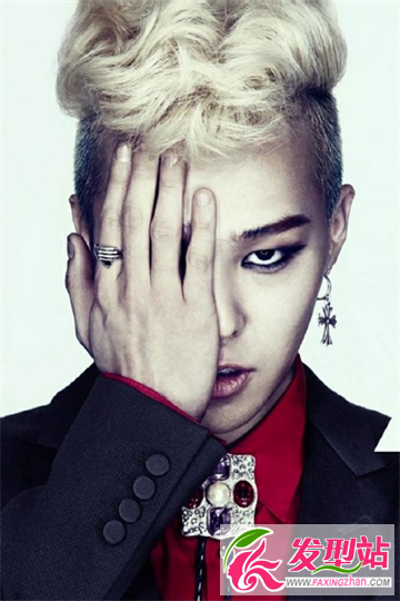 BIGBANG队长G-Dragon权志龙的最新发型造型 帅气韩国大牌范迷人的时尚