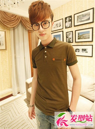 美男子必备 经典男生染发发型