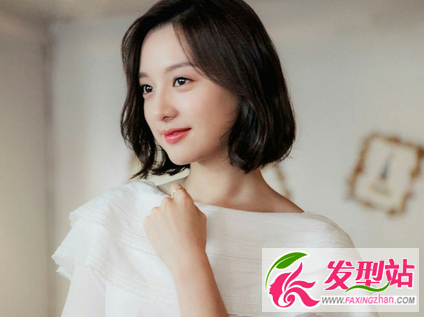 韩国模特尹善英短发超美韩式短发发型设计