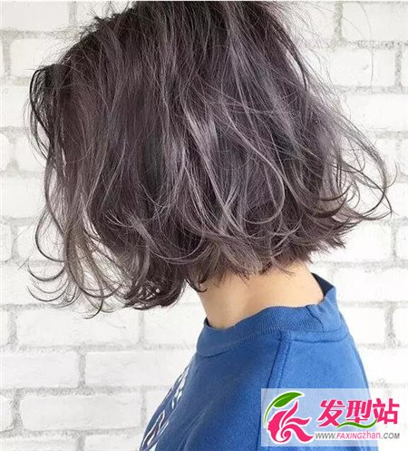 短发与颜色的搭配 挑染裙摆染设计