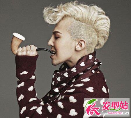 两侧剃剪飞机头 朋克飞机头设计