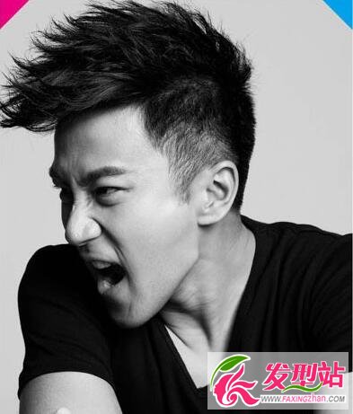 两侧剃剪飞机头 朋克飞机头设计