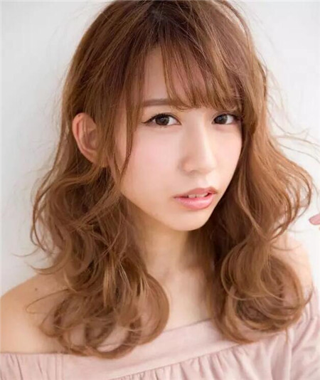 日系中长空气卷 方脸国字脸修颜