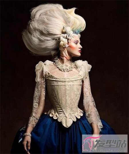 中世纪贵族少女发型图片