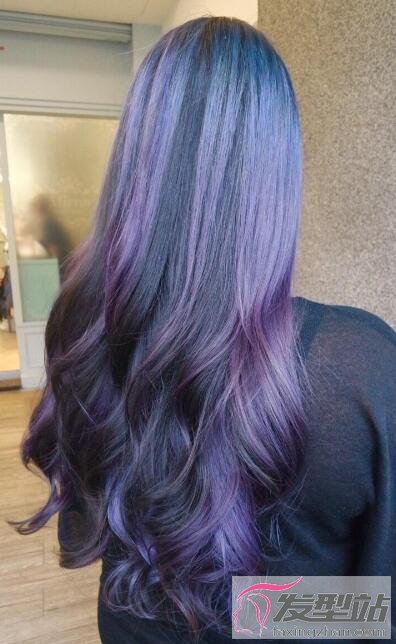 紫色头发有哪几种颜色 最受欢迎梦幻紫色染法