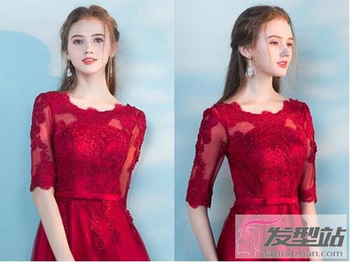 参加宴会要梳什么发型端庄大气宴会发型变身最闪耀的人