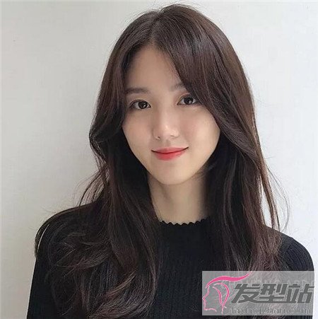 韩式最新流行卷发网红外翻刘海卷最美