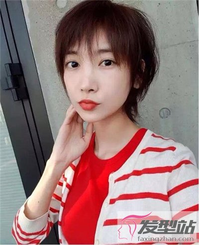 时尚女士短发发型短碎发成最新宠儿
