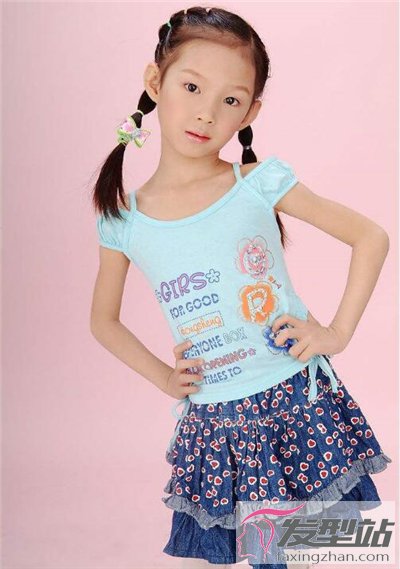 小女孩舞蹈发型漂亮造型打造舞台最美天使