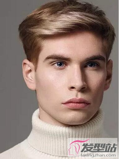 男生方脸适合什么发型超帅气方脸男士短发造型