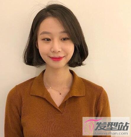 三七分发型女短发洋气修颜超显脸小