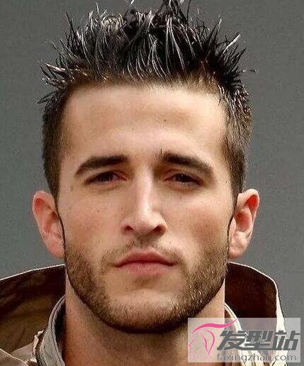 男生刺猬头发型帅气个性回头率高