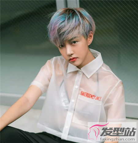 假小子超短发染发 打造超越男生的帅气