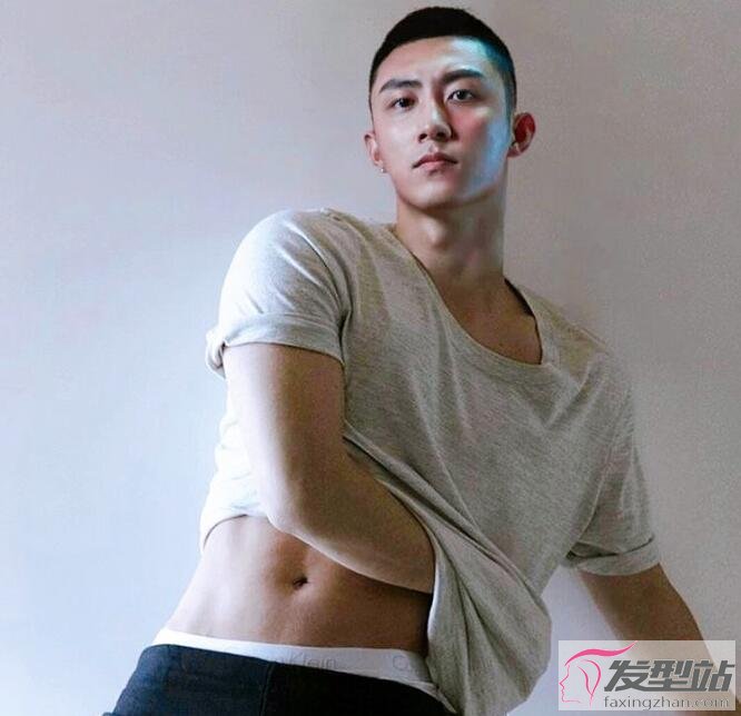 板寸潮男短发图片