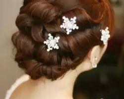 女生韩式浪漫新娘发型，最唯美的新娘发型