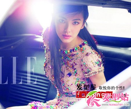 张雨绮5月大刊封面 御姐风范发型图片