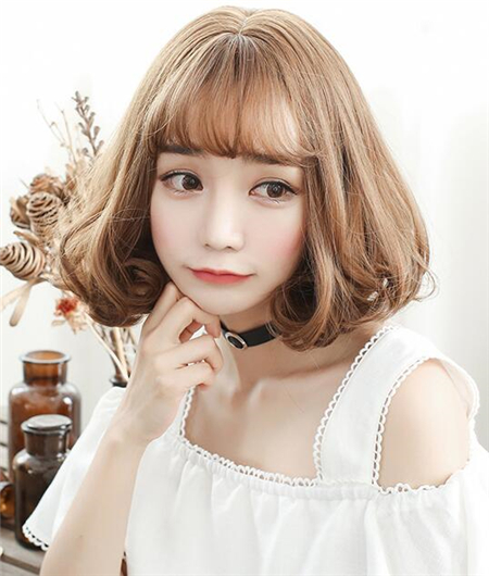 齐刘海发型图片大全 最新齐刘海图片_发型站_最新流行发型设计发型