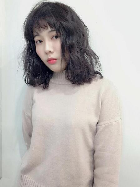 韩国最新睡不醒发型图片 慵懒感与时尚并存