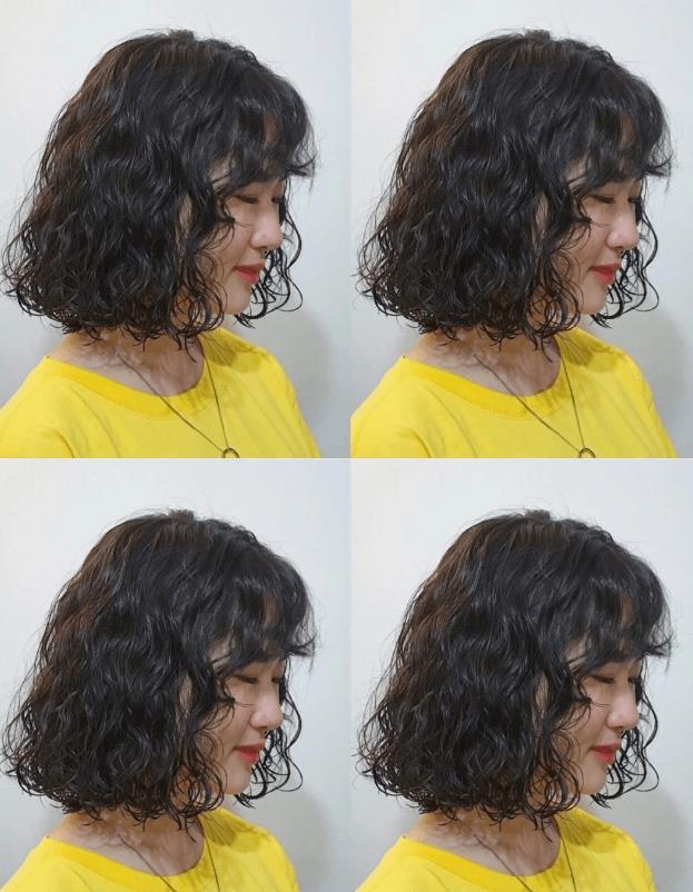 短发蛋卷头发型图片 可爱又减龄短卷发造型推荐