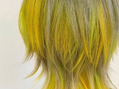 黄色系染发造型LOOK 最时髦的染发吸睛力爆表
