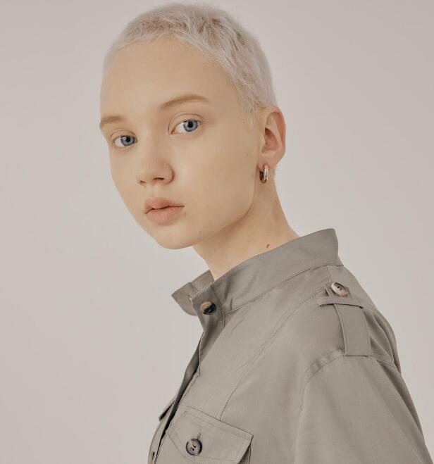 女生寸头发型图片银白色寸头造型a爆了