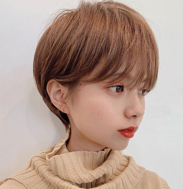 ins最火短发发型图片日系短发巨显气质