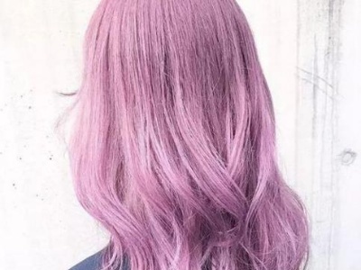 紫色头发染发造型 唯美浪漫紫色系染发